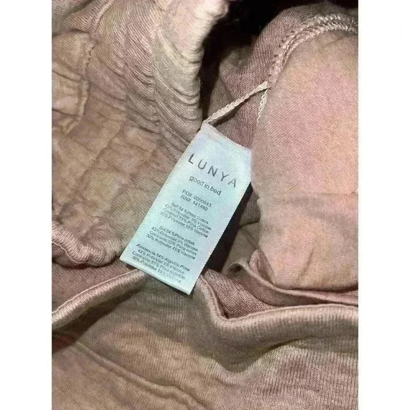 NEW Lunya Restore Double Faced Pant Dusty Rose Color Size Small Joggers. - Picture 8 of 9